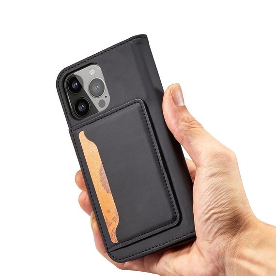 Magnet Card Case case for iPhone 14 Pro Max flip cover wallet stand black - Apple Cases - Cases - Techbox