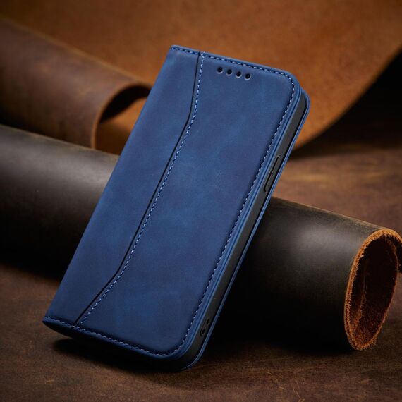 Magnet Fancy Case case for iPhone 14 flip cover wallet stand blue - Apple Cases - Cases - Techbox