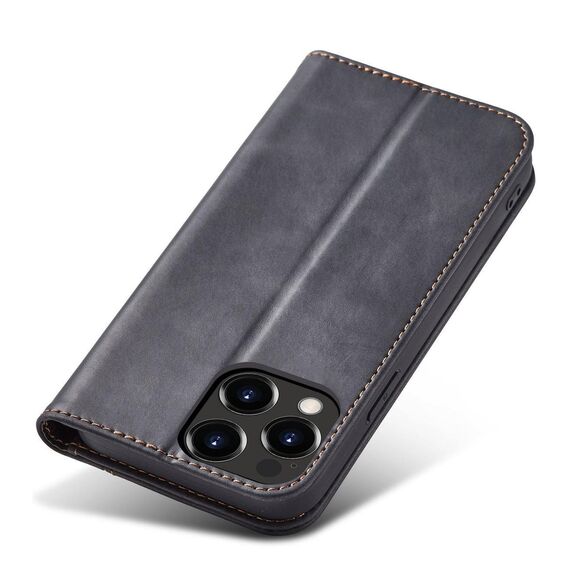 Magnet Fancy Case case for iPhone 14 Pro flip cover wallet stand black | Techbox
