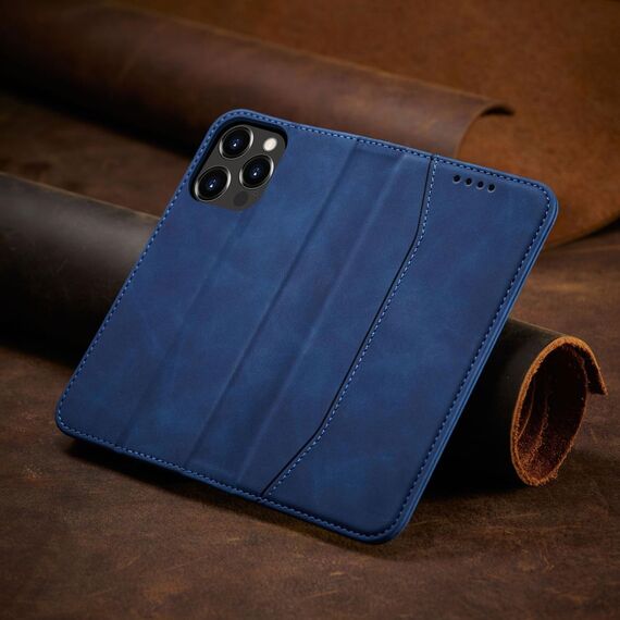 Magnet Fancy Case case for iPhone 14 Pro flip cover wallet stand blue | Techbox