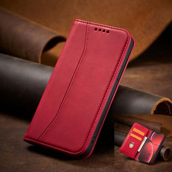 Magnet Fancy Case case for iPhone 14 Pro flip cover wallet stand red - Apple Cases - Cases - Techbox