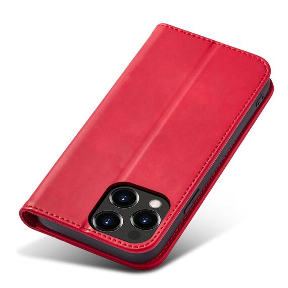 Magnet Fancy Case case for iPhone 14 Pro Max flip cover wallet stand red | Techbox