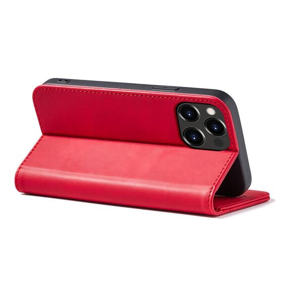 Magnet Fancy Case case for iPhone 14 Pro Max flip cover wallet stand red | Techbox