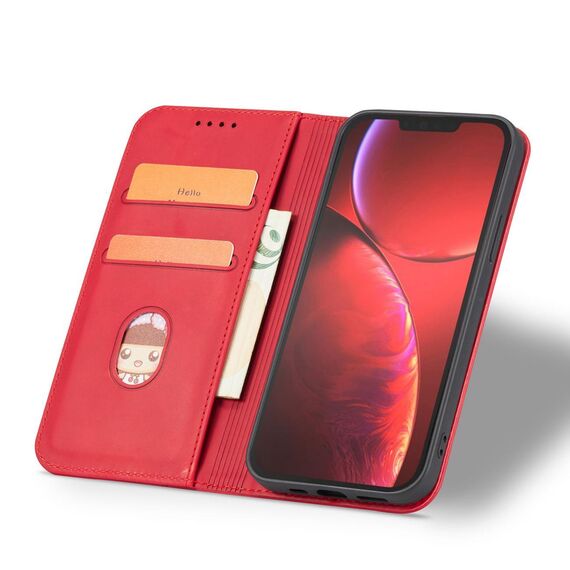 Magnet Fancy Case case for iPhone 14 Pro Max flip cover wallet stand red | Techbox