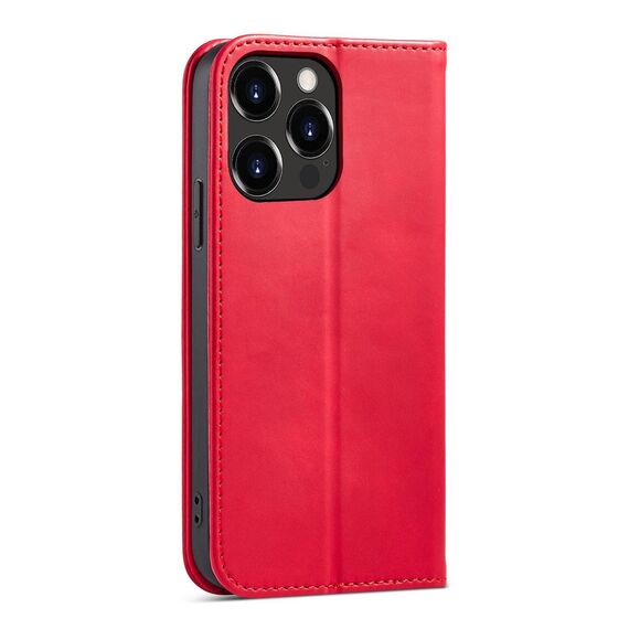 Magnet Fancy Case case for iPhone 14 Pro Max flip cover wallet stand red | Techbox
