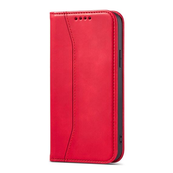 Magnet Fancy Case case for iPhone 14 Pro Max flip cover wallet stand red | Techbox