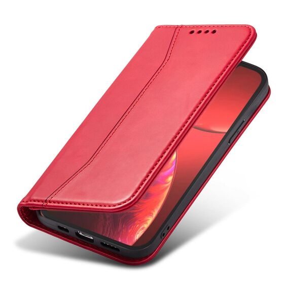 Magnet Fancy Case case for iPhone 14 Pro Max flip cover wallet stand red | Techbox
