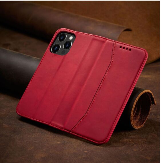 Magnet Fancy Case case for iPhone 14 Pro Max flip cover wallet stand red | Techbox