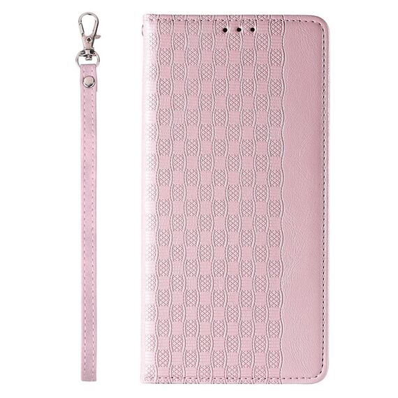 Magnet Strap Case Case for iPhone 14 Plus Flip Wallet Mini Lanyard Stand Pink - Apple Cases - Cases - Techbox