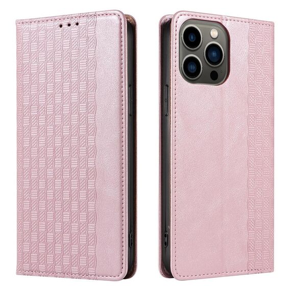 Magnet Strap Case Case for iPhone 14 Plus Flip Wallet Mini Lanyard Stand Pink - Apple Cases - Cases - Techbox