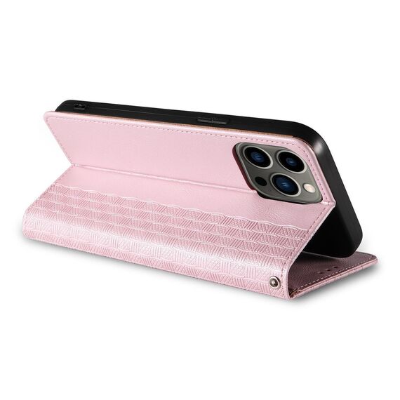 Magnet Strap Case Case for iPhone 14 Plus Flip Wallet Mini Lanyard Stand Pink - Apple Cases - Cases - Techbox