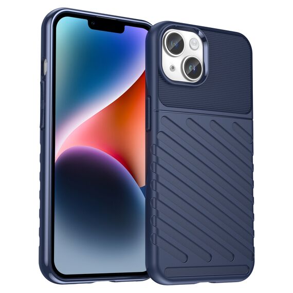Thunder Case iPhone 14 Plus blue armored case | Techbox