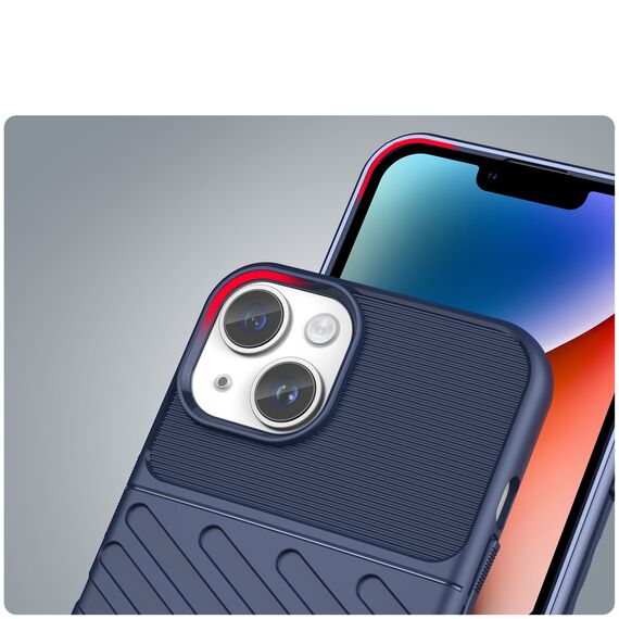 Thunder Case iPhone 14 Plus blue armored case | Techbox