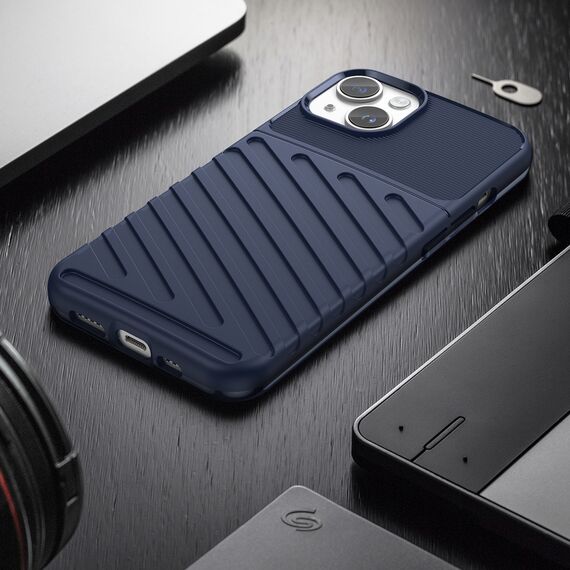 Thunder Case iPhone 14 Plus blue armored case | Techbox