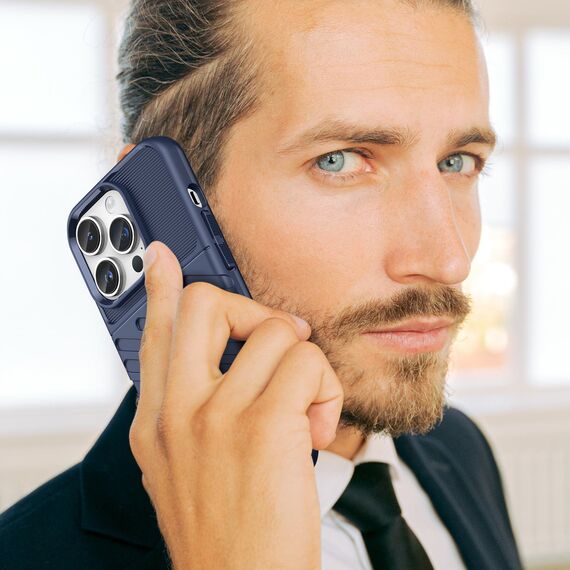 Thunder Case iPhone 14 Pro Max blue armored case | Techbox