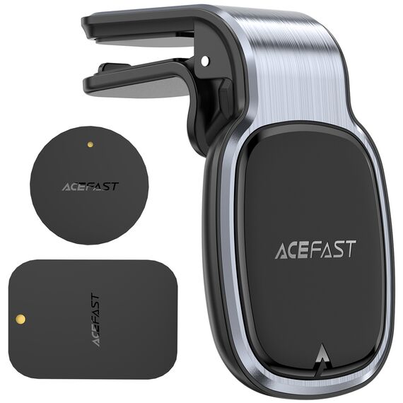 Acefast Magnetic Car Phone Holder for Ventilation Grille Gray (D16 gray) - Smartphone Holders - Smartphones - Techbox