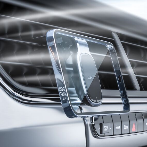 Acefast Magnetic Car Phone Holder for Ventilation Grille Gray (D16 gray) - Smartphone Holders - Smartphones - Techbox