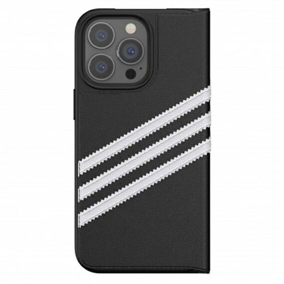 Adidas OR Booklet Case PU iPhone 13 Pro / 13 6,1" czarno biały/black white 47112 - Apple Cases - Cases - Techbox
