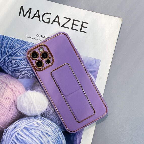 New Kickstand Case case for iPhone 13 Pro Max with stand purple | Techbox