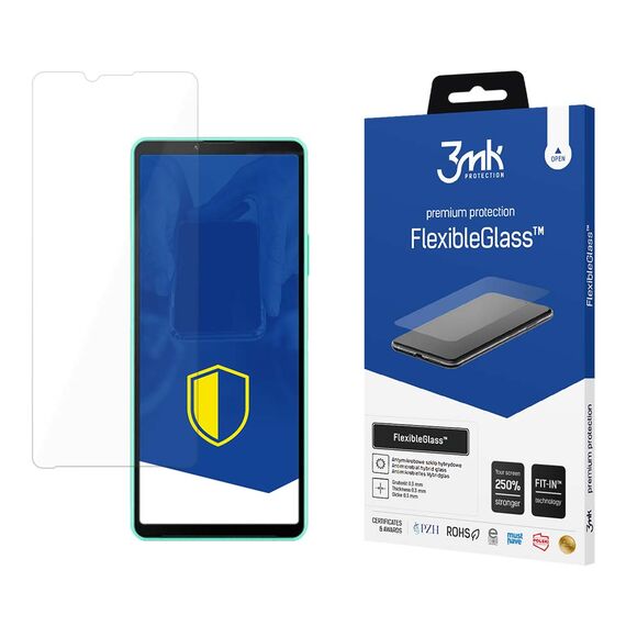Sony Xperia 10 IV - 3mk FlexibleGlass™ | Techbox