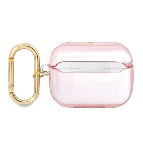 Guess GUAPHHTSP AirPods Pro cover pink/pink Strap Collection | Techbox