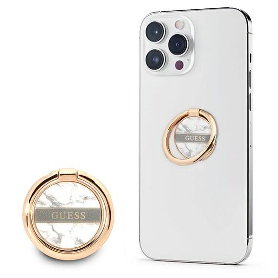 Guess Ring stand GURSHCHMAG biały/white Marble - Uncategorized Cases (2) - Cases - Techbox