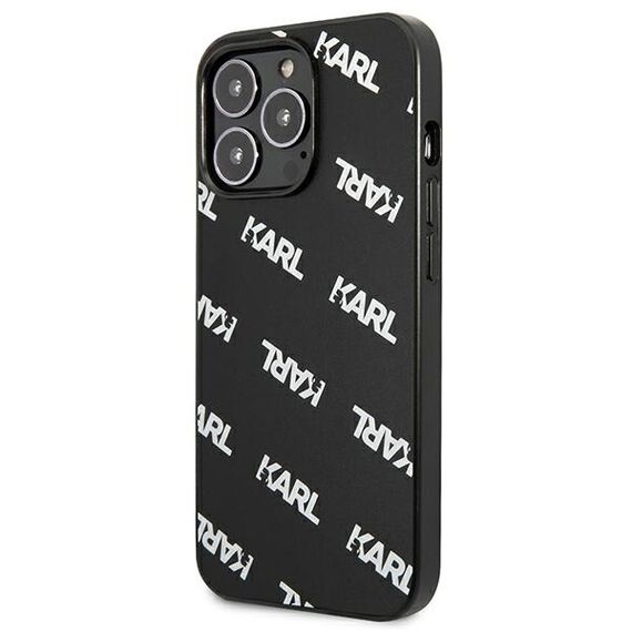 Karl Lagerfeld KLHCP13LPULMBK3 iPhone 13 Pro / 13 6,1" hardcase czarny/black Allover | Techbox
