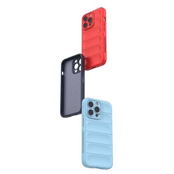 Magic Shield Case for iPhone 13 Pro flexible armored cover light blue | Techbox
