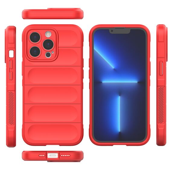 Magic Shield Case for iPhone 13 Pro flexible armored cover red | Techbox