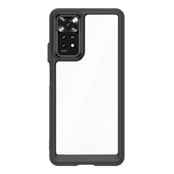 Outer Space Case for Xiaomi Poco M4 Pro cover with a flexible frame black - Uncategorized Cases (2) - Cases - Techbox