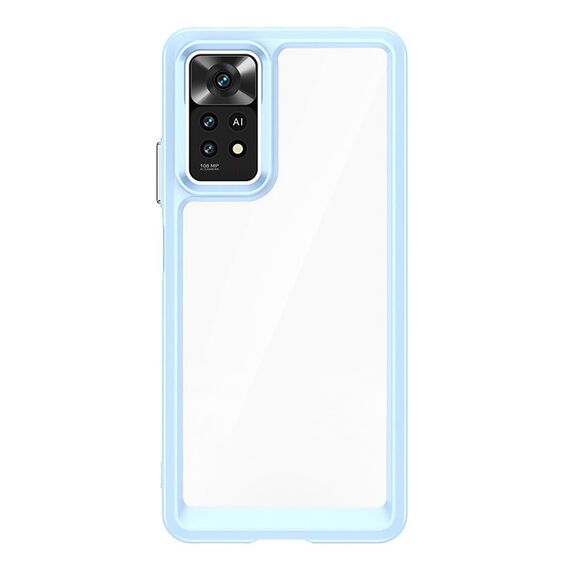 Outer Space Case silicone case for Xiaomi Poco M4 Pro 5G - blue | Techbox