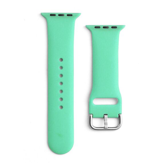 Silicone Strap APS for Apple Watch 38/40/41mm Strap Watch Bracelet - Mint | Techbox