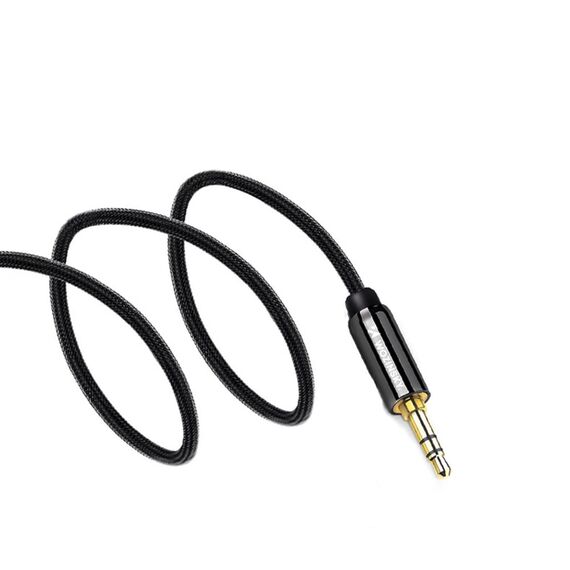 Wozinsky universal mini jack cable 2x AUX cable 3 m black - Cables & Adapters - Cables & Accessories - Techbox
