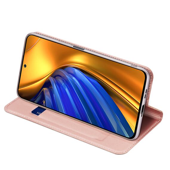 Dux Ducis Skin Pro Holster Cover Flip Cover for Xiaomi Poco F4 5G pink | Techbox