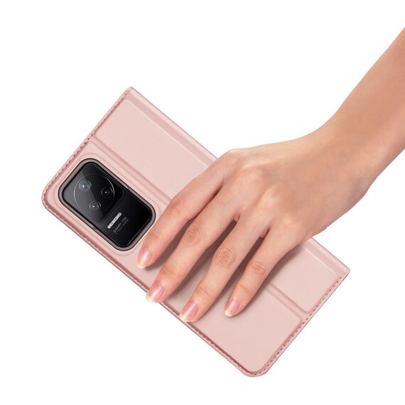 Dux Ducis Skin Pro Holster Cover Flip Cover for Xiaomi Poco F4 5G pink | Techbox