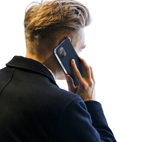 Dux Ducis Skin Pro Holster Flip Cover for iPhone 14 Plus blue | Techbox