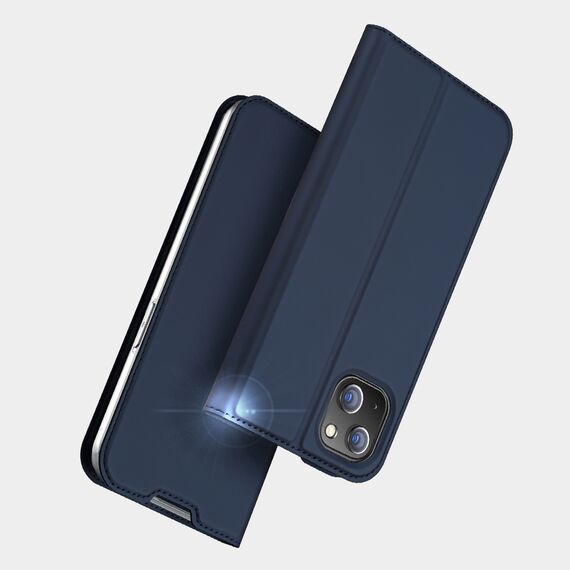 Dux Ducis Skin Pro Holster Flip Cover for iPhone 14 Plus blue | Techbox