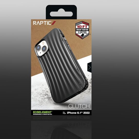 Raptic X-Doria Clutch Case iPhone 14 back cover black - Apple Cases - Cases - Techbox