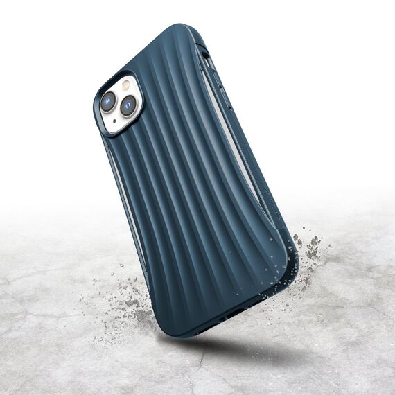 Raptic X-Doria Clutch Case iPhone 14 back cover blue - Apple Cases - Cases - Techbox