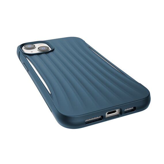 Raptic X-Doria Clutch Case iPhone 14 Plus back cover blue | Techbox