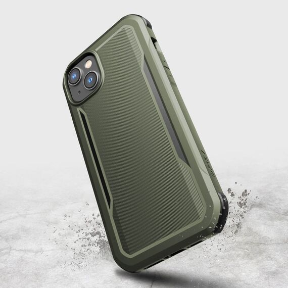 Raptic X-Doria Fort Case iPhone 14 Plus with MagSafe armored cover green - Apple Cases - Cases - Techbox