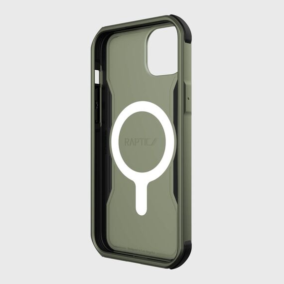 Raptic X-Doria Fort Case iPhone 14 Plus with MagSafe armored cover green - Apple Cases - Cases - Techbox