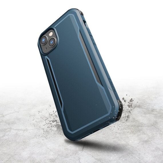 Raptic X-Doria Fort Case iPhone 14 Pro Max with MagSafe armored blue cover - Apple Cases - Cases - Techbox