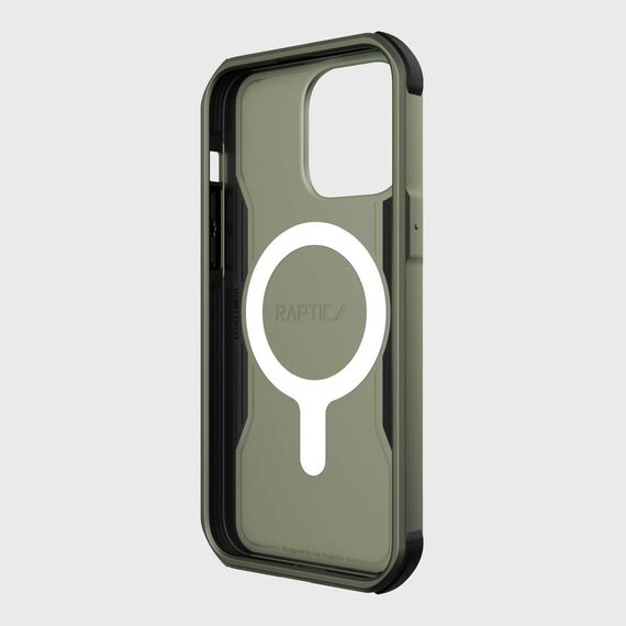 Raptic X-Doria Fort Case iPhone 14 Pro Max with MagSafe armored cover green | Techbox