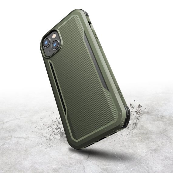 Raptic X-Doria Fort Case iPhone 14 with MagSafe armored cover green | Techbox