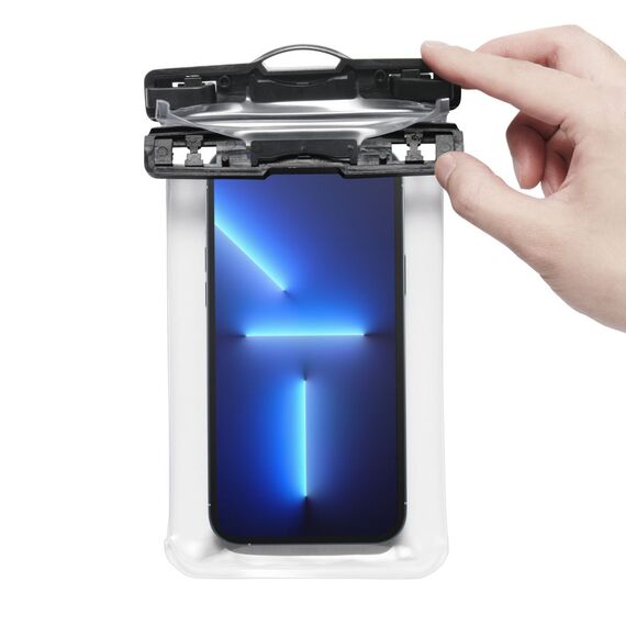 Spigen A601 UNIVERSAL WATERPROOF CASE CRYSTAL CLEAR - Universal Cases - Cases - Techbox