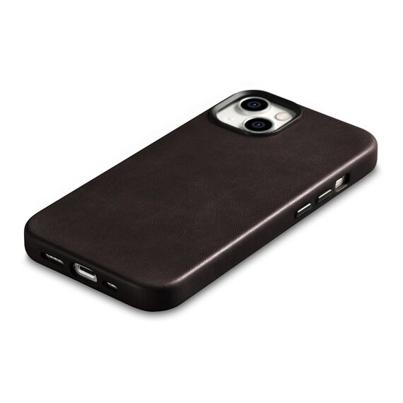 iCarer Oil Wax Premium Leather Case iPhone 14 Plus Magnetic Leather Case with MagSafe Brown (WMI14220703-BN) - Apple Cases - Cases - Techbox