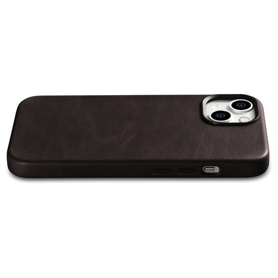 iCarer Oil Wax Premium Leather Case iPhone 14 Plus Magnetic Leather Case with MagSafe Brown (WMI14220703-BN) - Apple Cases - Cases - Techbox