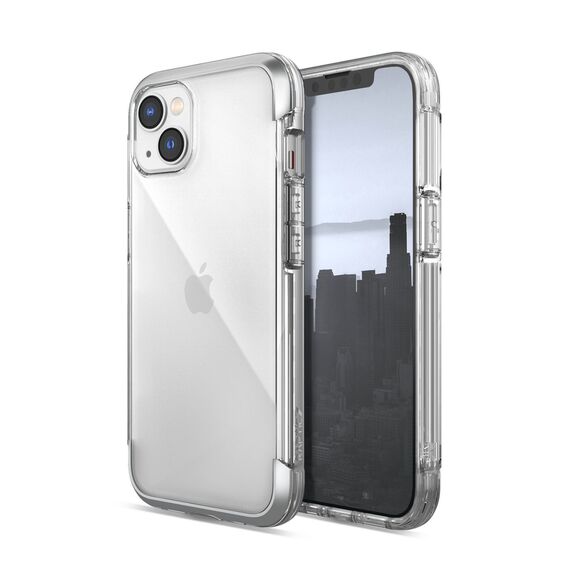 Raptic X-Doria Air Case iPhone 14 armored cover silver | Techbox