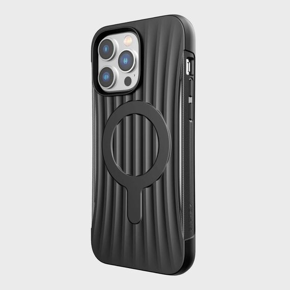 Raptic X-Doria Clutch Case iPhone 14 Pro Max with MagSafe back cover black | Techbox